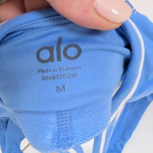 Alo Yoga Airbrush Heartthrob Bra M NWOT sold out - Picture 3 of 3